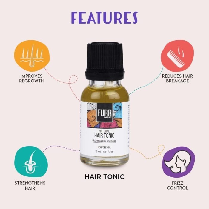 FURR Nourishment Oils Trial Packs | Blend of Natural Oils | Nourishes Hair, Scalp & Body| Reduces Stretch Marks & moisturises skin | All Skin types, Gold - Image 3