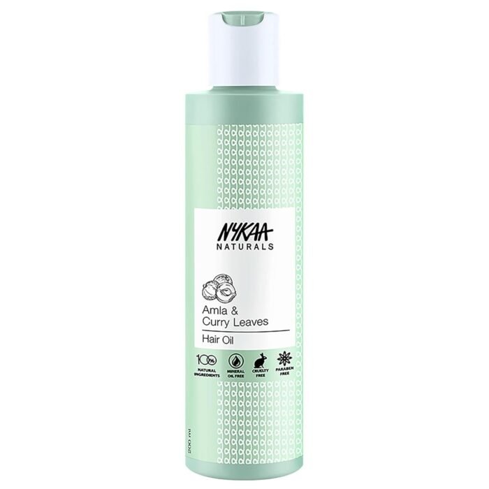 Nykaa Naturals Amla & Curry Leaves Hair Oil