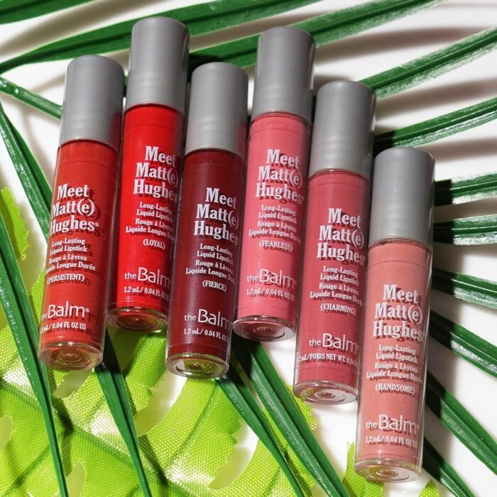 Meet Matt Haghs Liquid Lipstick Set of 6 Mini Long-Lasting Liquid Lipsticks(Multicolor) - Image 4