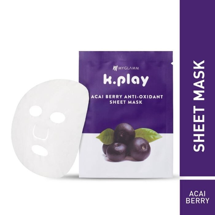 MyGlamm K.Play Acai Berry Anti-Oxidant Sheet Mask